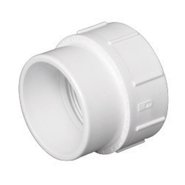 Charlotte Pipe And Foundry Charlotte Pipe Schedule 40 2 in. Spigot X 2 in. D FPT PVC Adapter 1 pk PVC001050800 - main